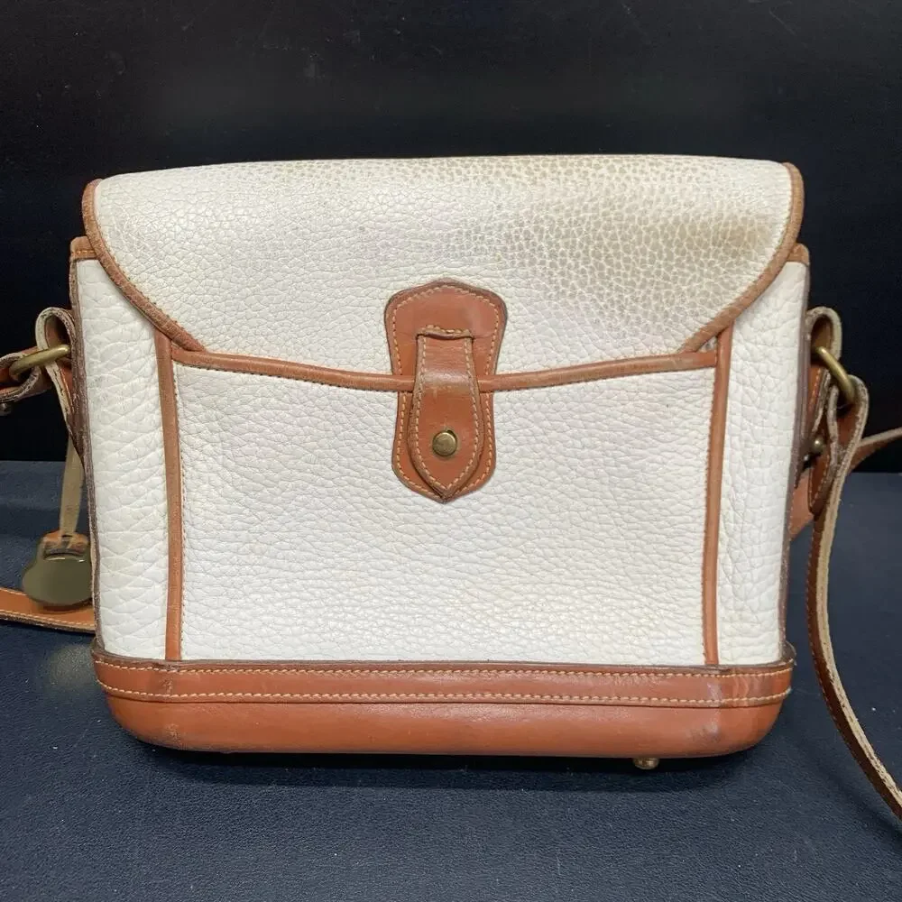 Vintage Dooney & Bourke All-Weather Leather Surrey Bucket Bag Purse Made In USA - Picture 13 of 16